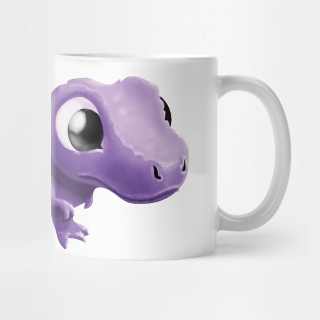 Little Purple T-Rex by ThinkingSimple